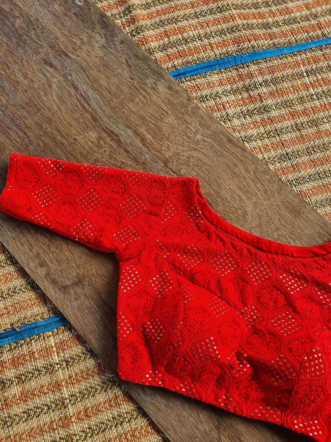 SITARA RED BLOUSE