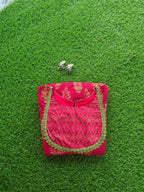 Magenta Handblock Cotton Dress