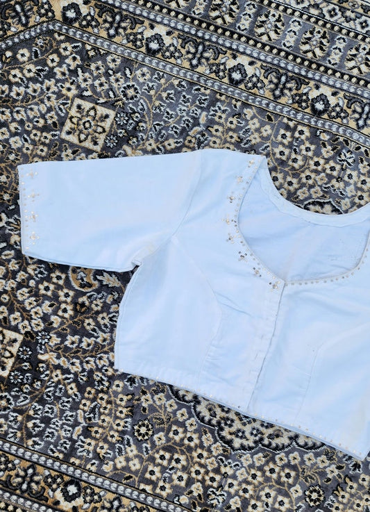 Tara Sitara Blouse (White)