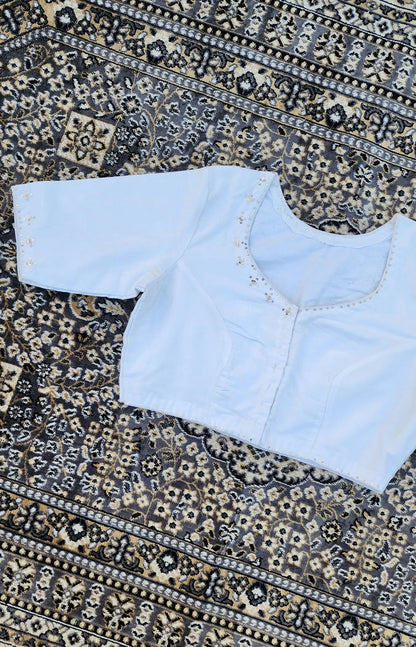 Tara Sitara Blouse (White)