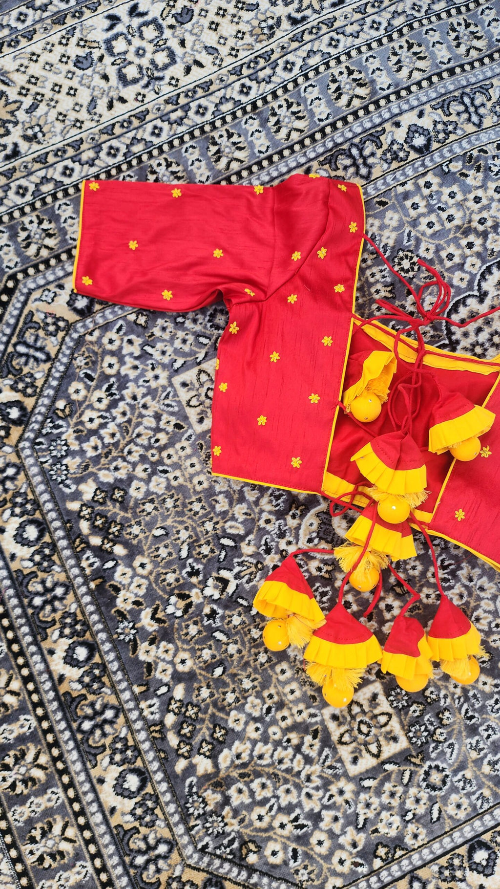 PHULWA BLOUSE (RED)