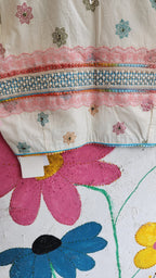 White Cotton Embroidered Blouse