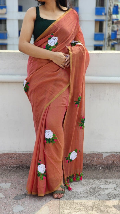 GOLAP BAGAN MUL COTTON SAREE