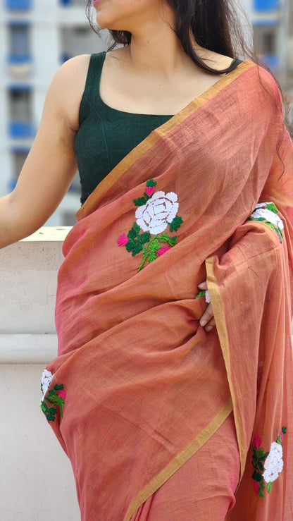 GOLAP BAGAN MUL COTTON SAREE