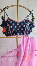 Rang Blouse (Midnight Blue )