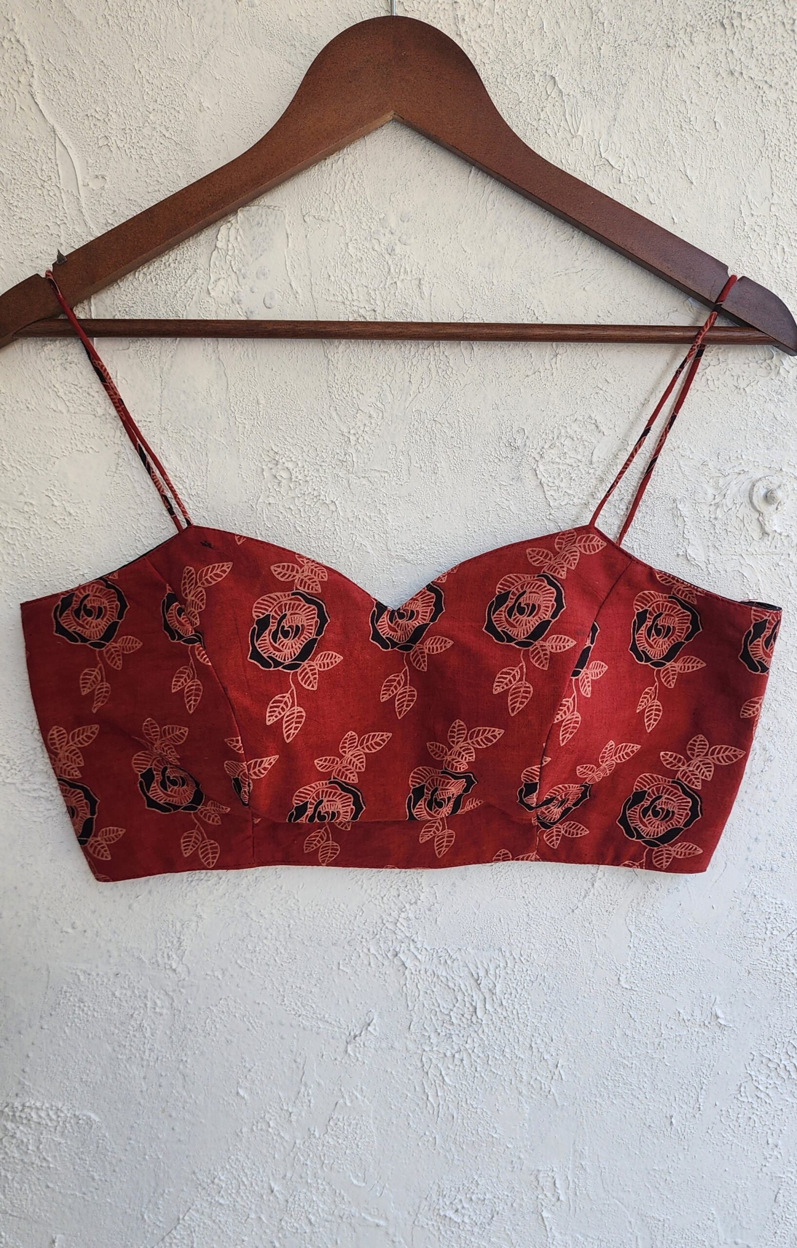 Maroon Gulab Blouse