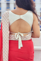White Tie Up Blouse
