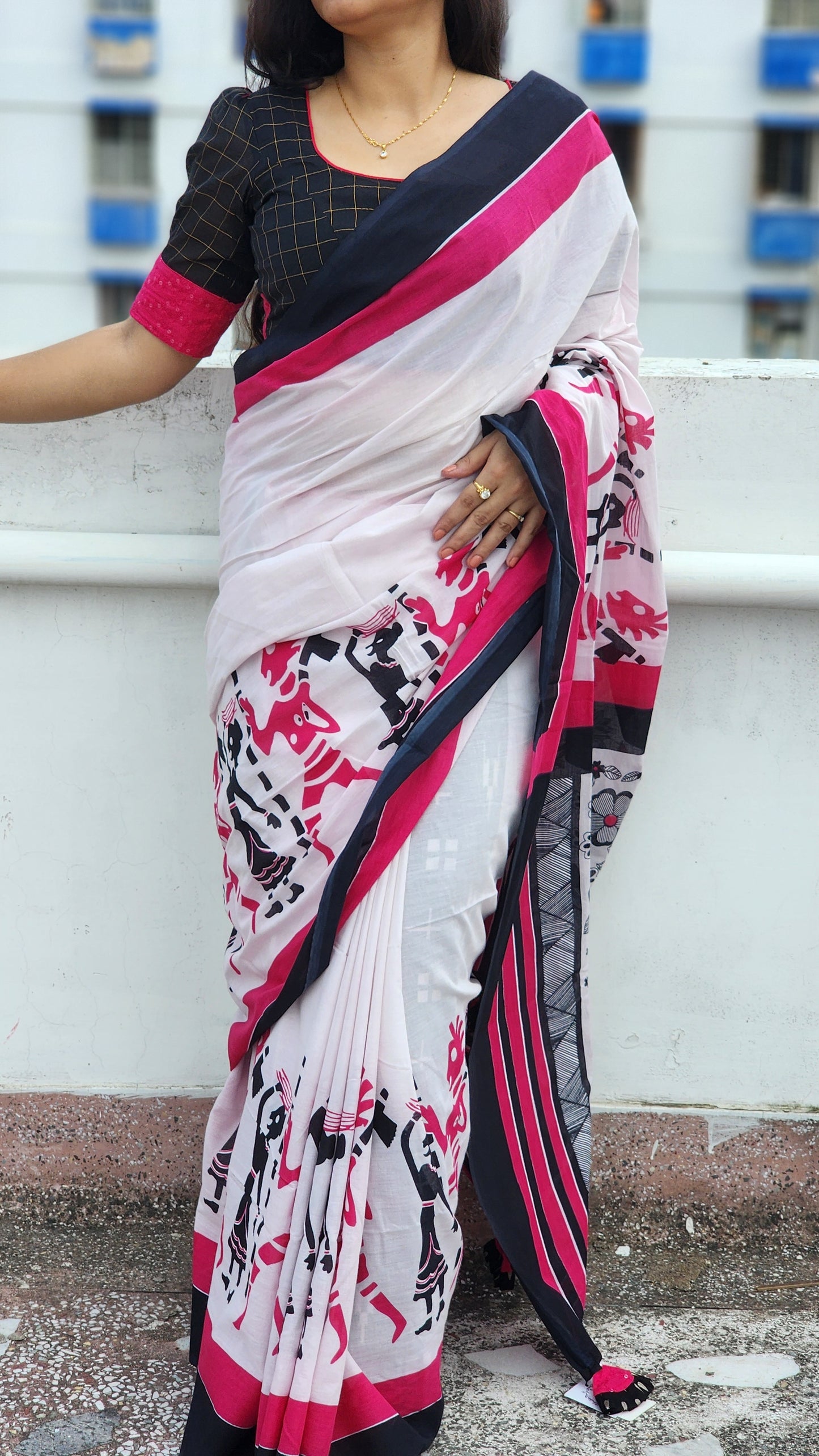 Darji Mul Cotton Saree