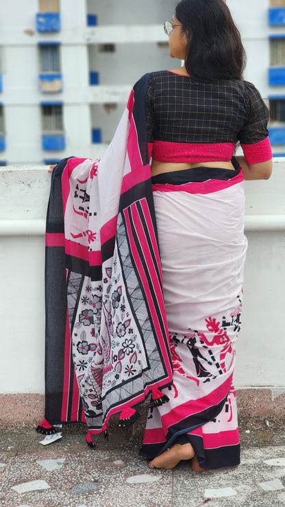 Darji Mul Cotton Saree