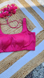 Dildara Blouse -Hot pink