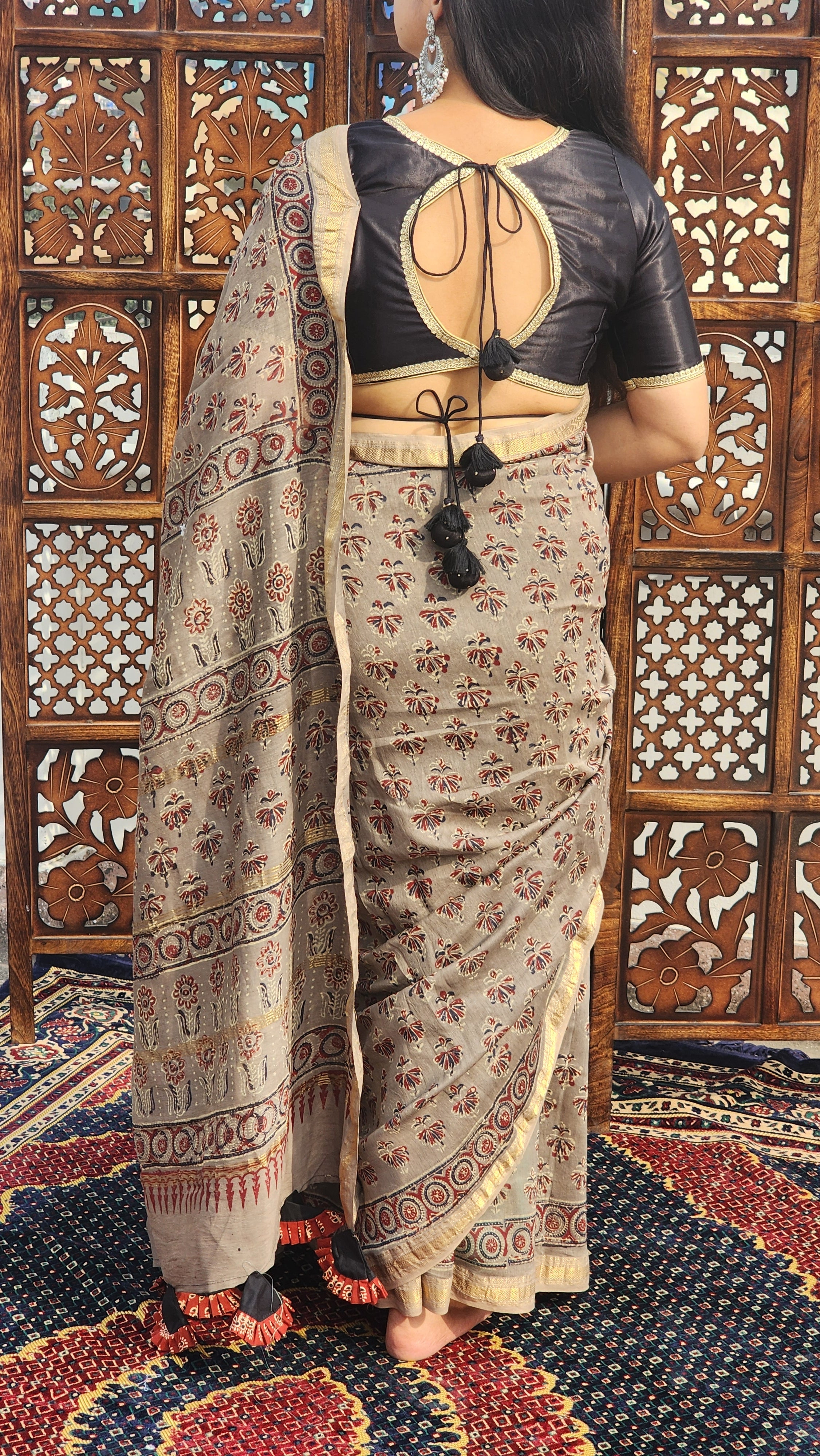 Sumrah Maheshwari Cotton Silk Saree