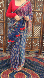 Indigo Kota Doriya Saree