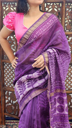 Junaira Maheshwari Cotton Silk Saree