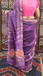 Junaira Maheshwari Cotton Silk Saree