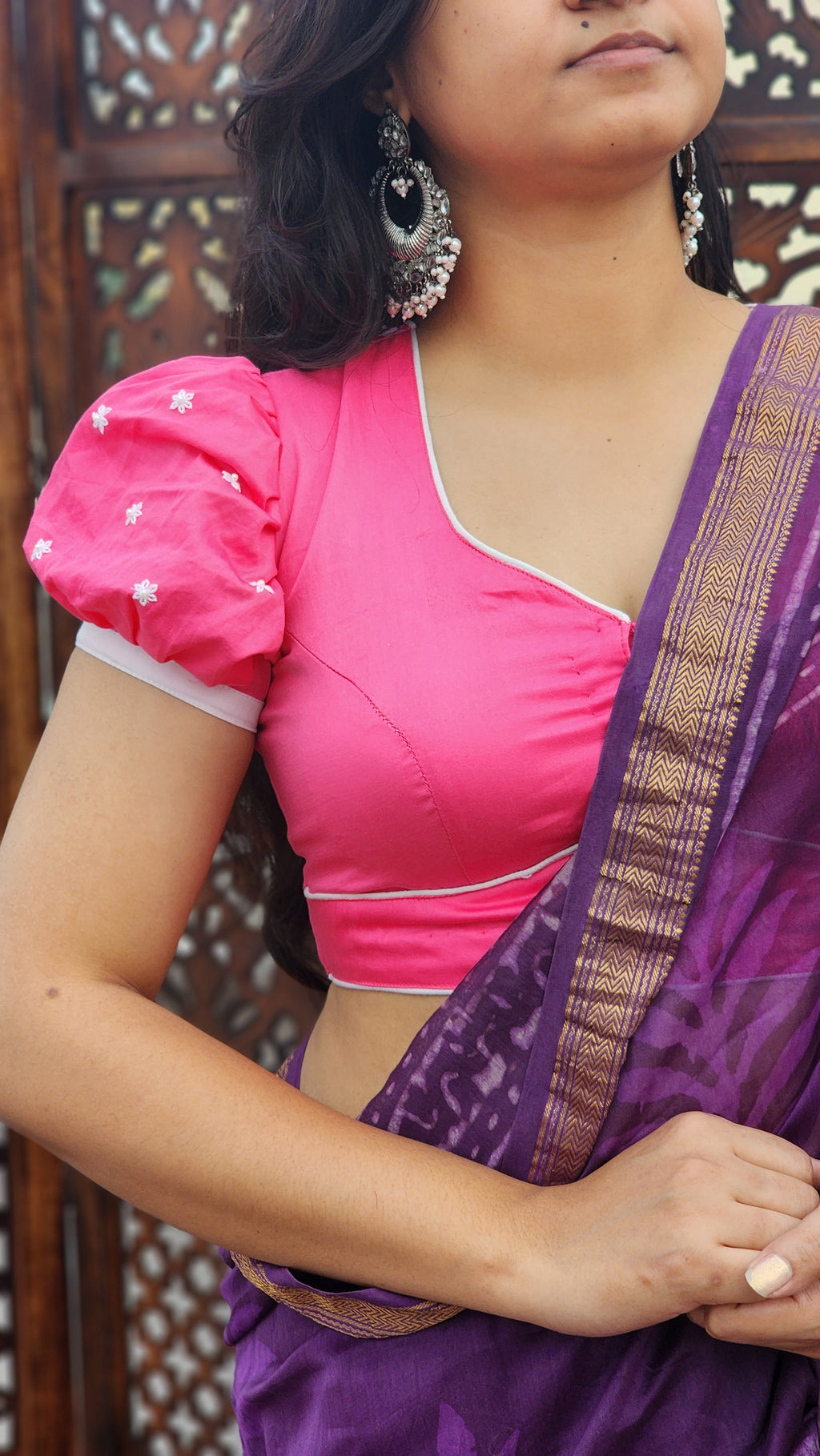 Pink Bloom Blouse