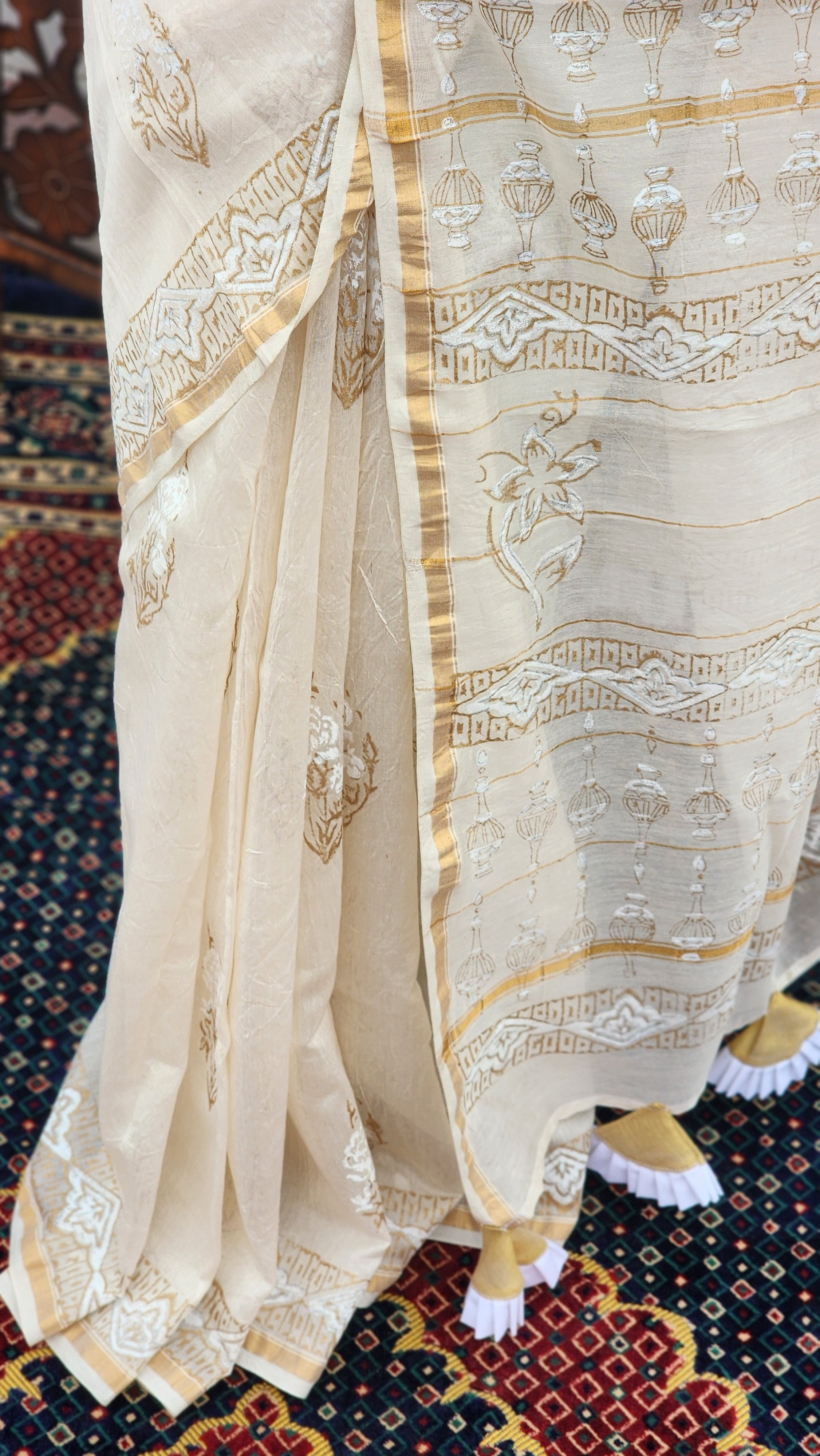 Shahnoor Cotton Silk Saree