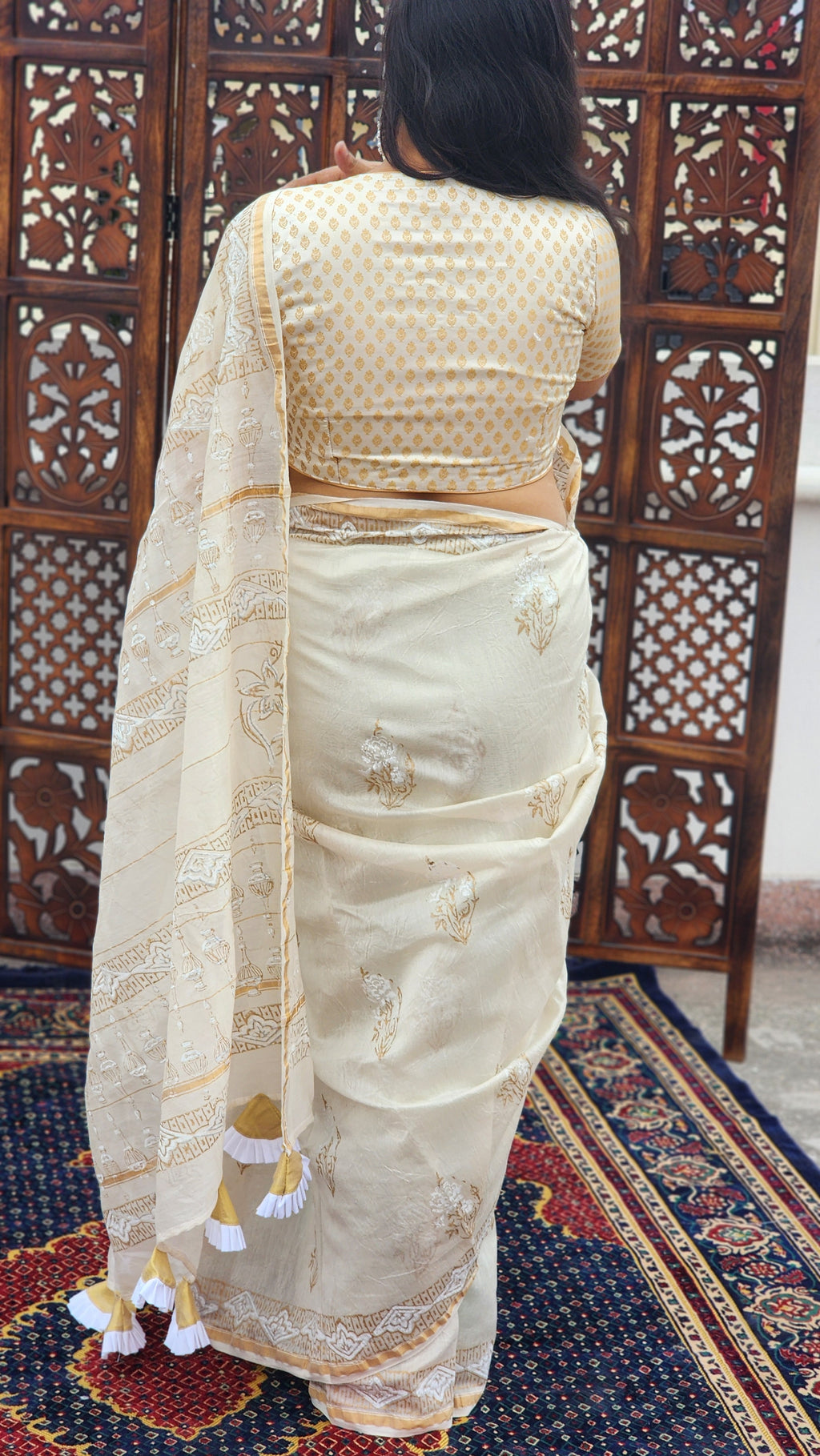 Shahnoor Cotton Silk Saree