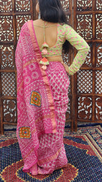 Sadaf Maheshwari Cotton Silk Saree