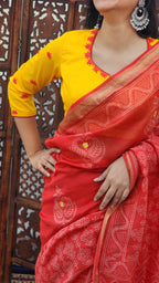 Lali Maheshwari Cotton Silk Saree