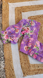 Lavender Modal Cutwork  Blouse