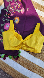 Lemoncello Mashru Blouse