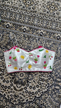Nashila Phal  Blouse - White