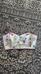Nashila Phal  Blouse - White