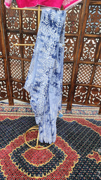 Frost Petal Batik Mulmul Saree