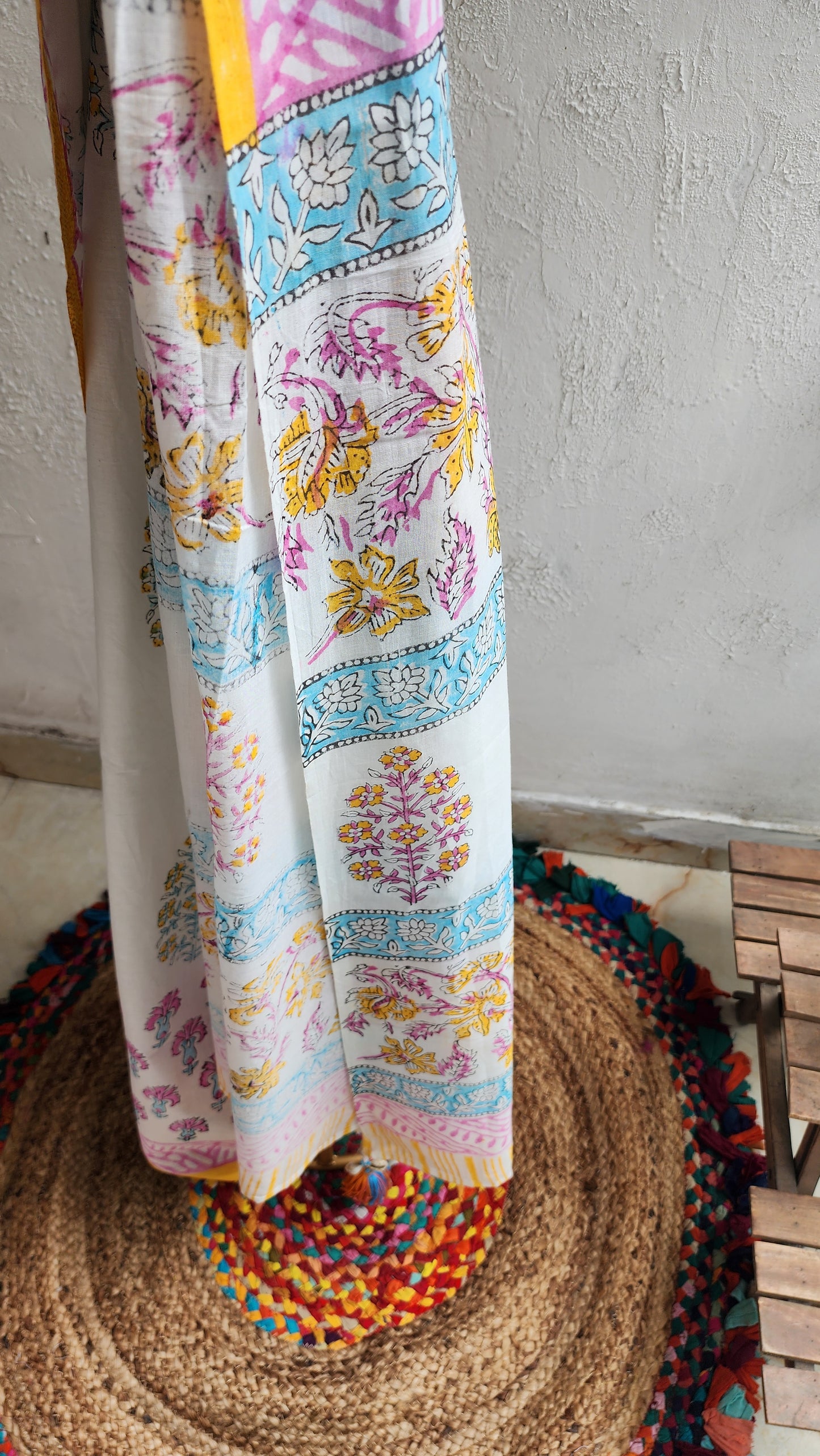 Thandi Phirki Mulmul Saree