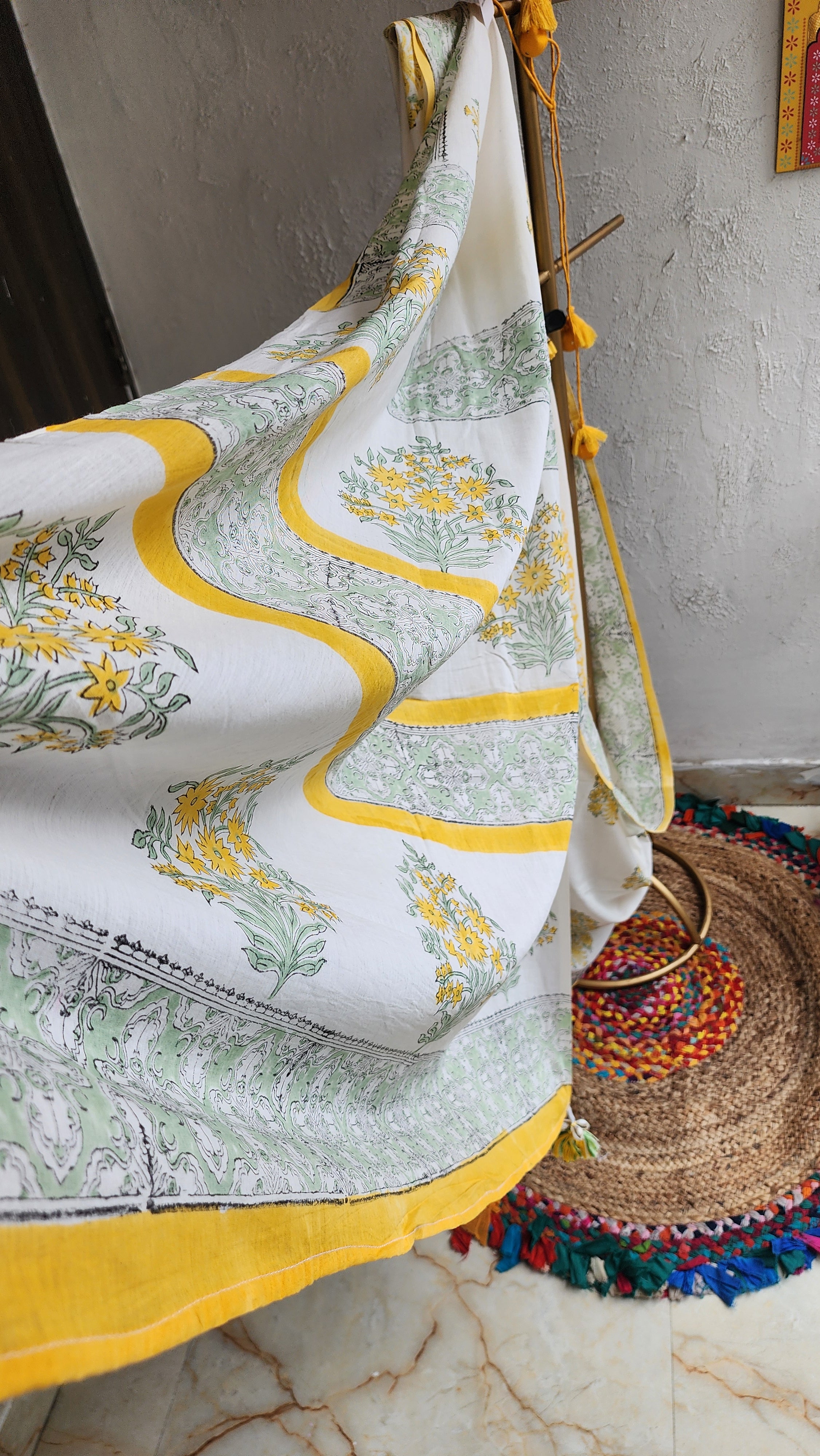 Nimbu Mirchi Mulmul Saree