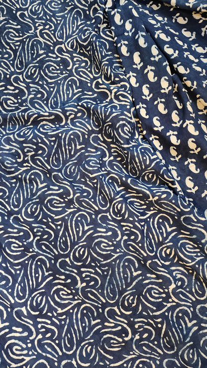 Skyroot Tale  Mulmul Saree