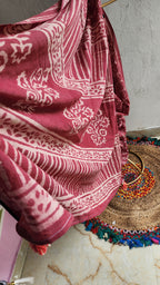 Gulaab Haze Mulmul Saree