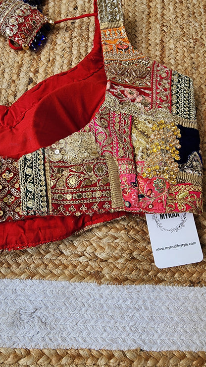 Rabiya Patchwork Blouse
