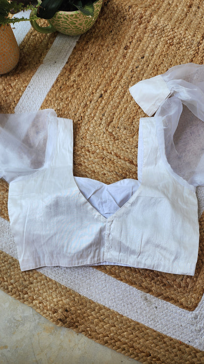 Blossom Blouse(White)