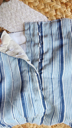 Striped Sleevless Blouse