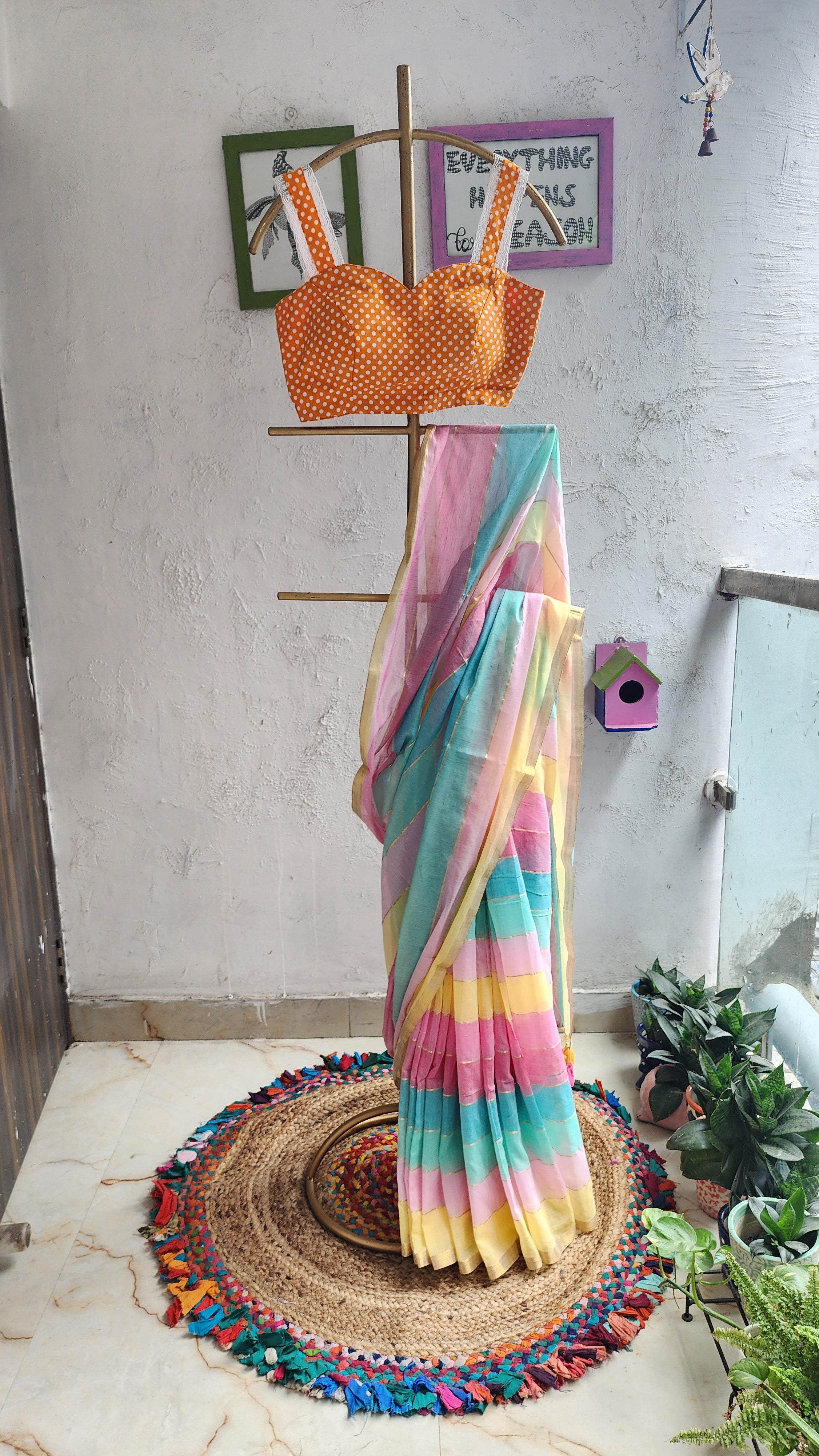 Meethi Roshni Mulmul Saree