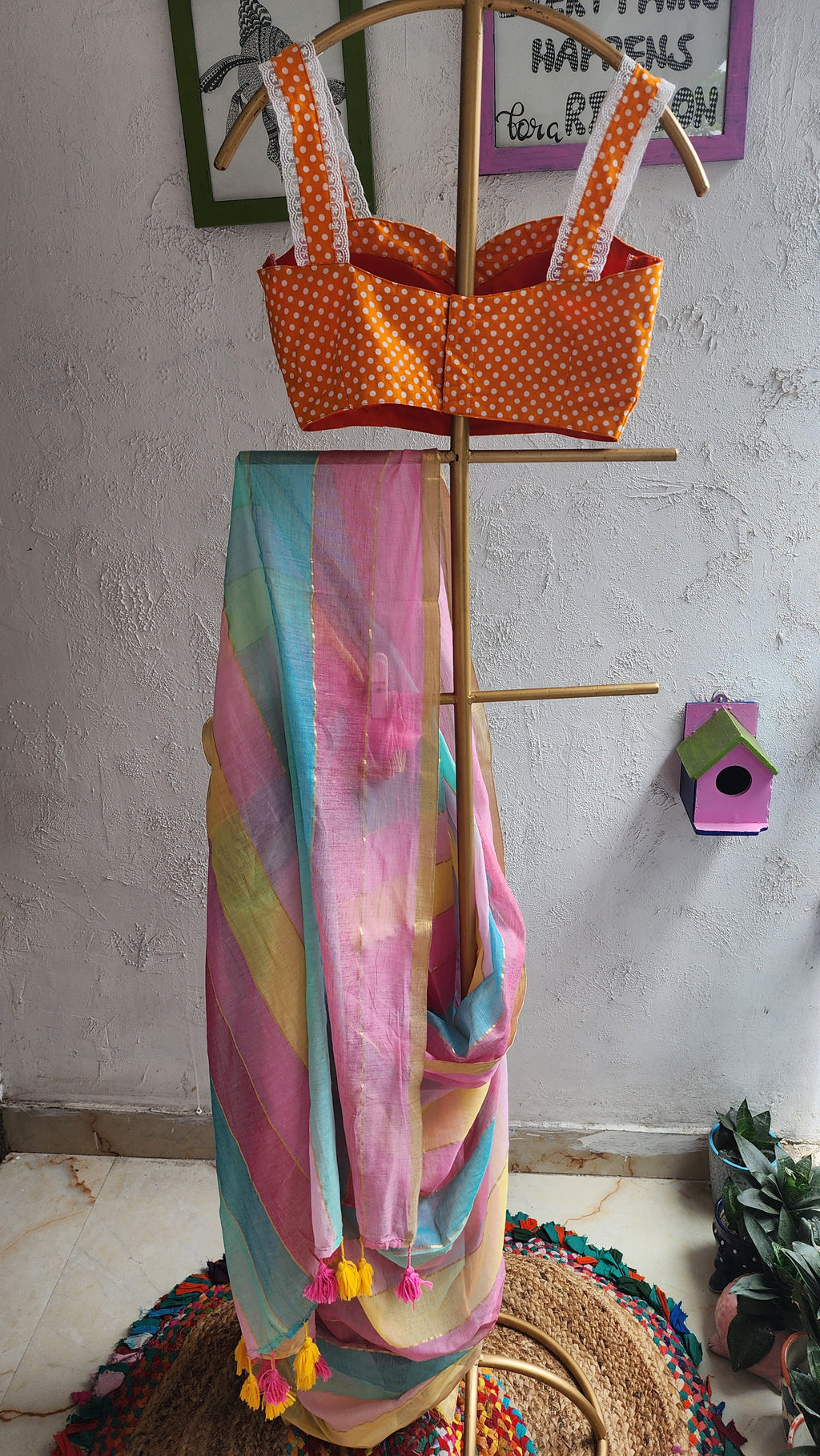 Meethi Roshni Mulmul Saree