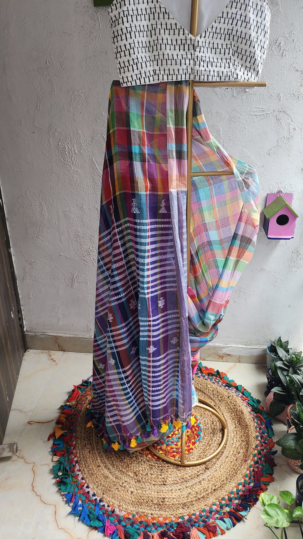 Loom & Line Mulmul Saree