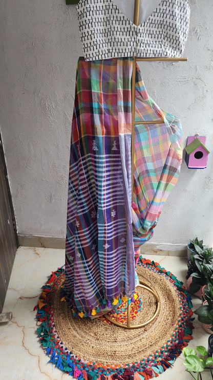 Loom & Line Mulmul Saree