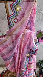 Khumar Mulmul Saree