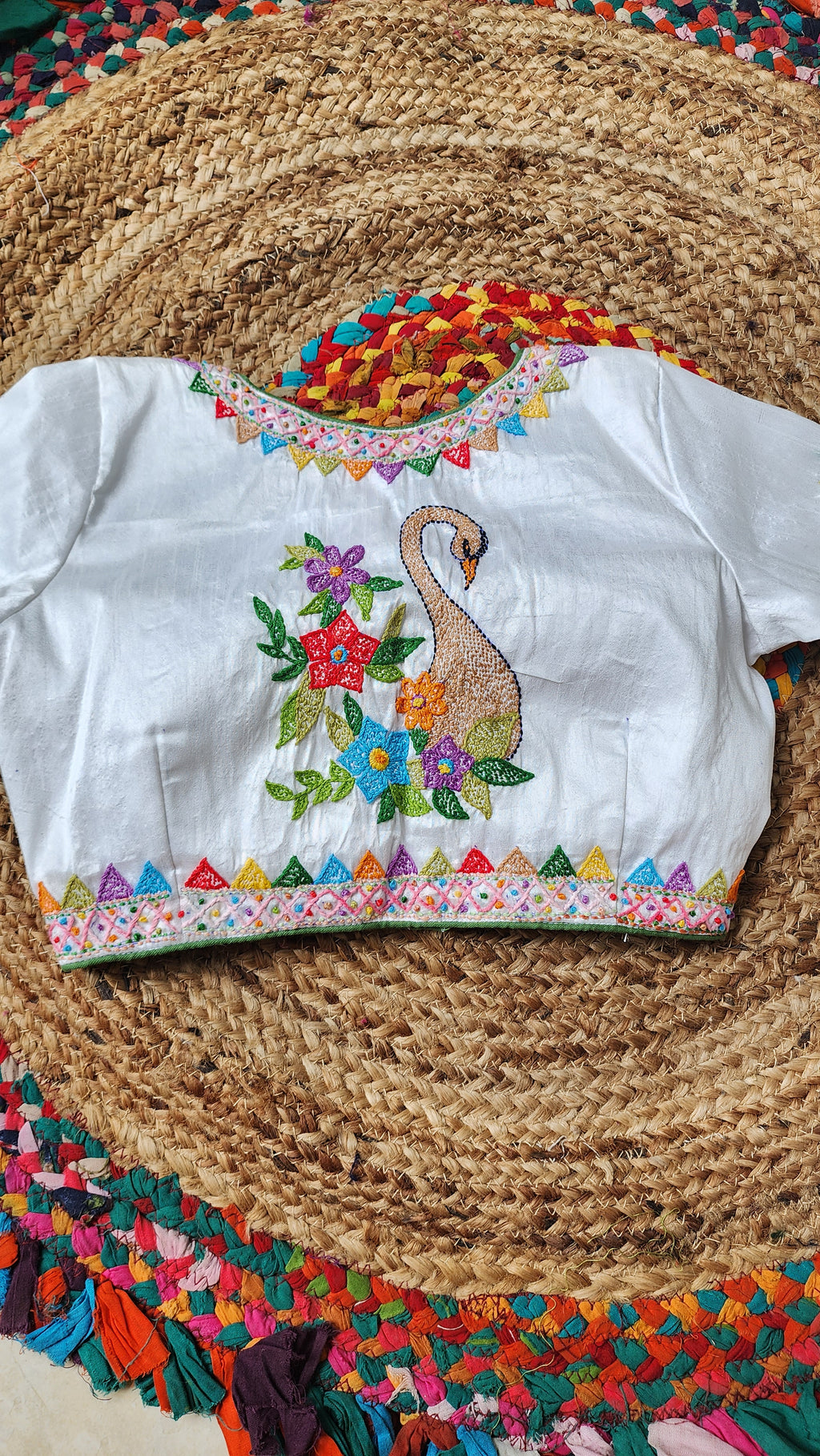 Hansini Blouse- White