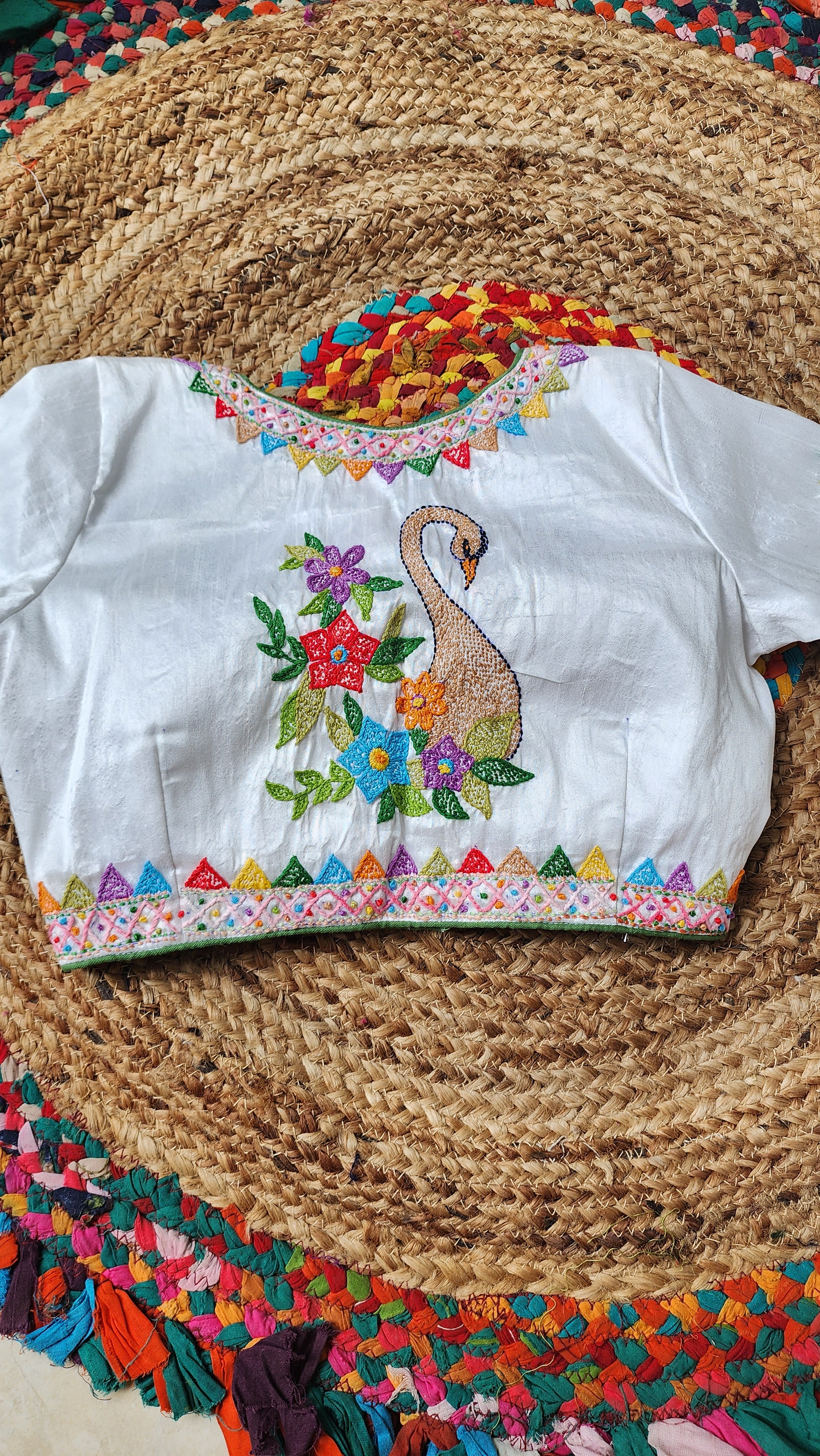 Hansini Blouse- White