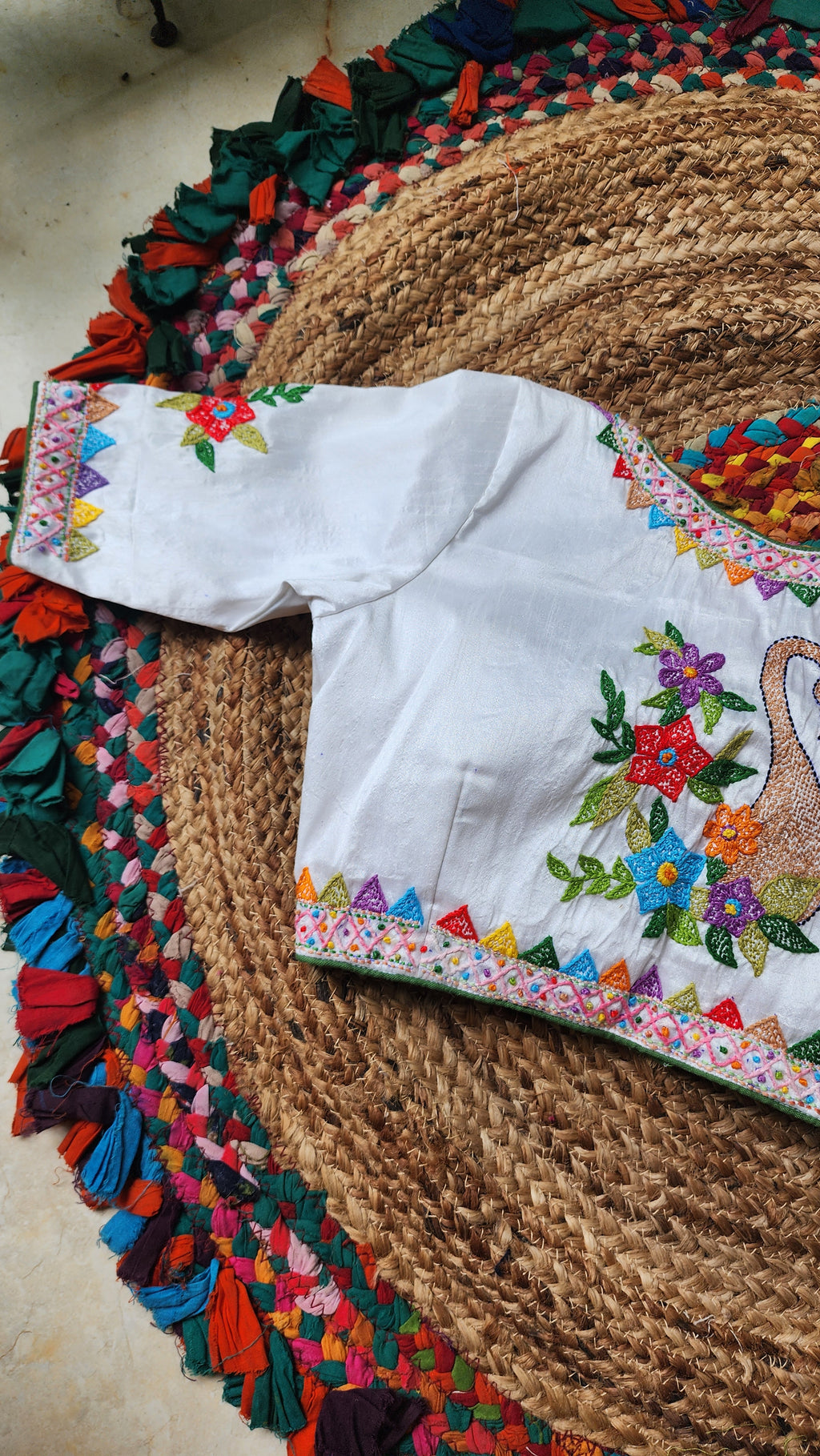 Hansini Blouse- White