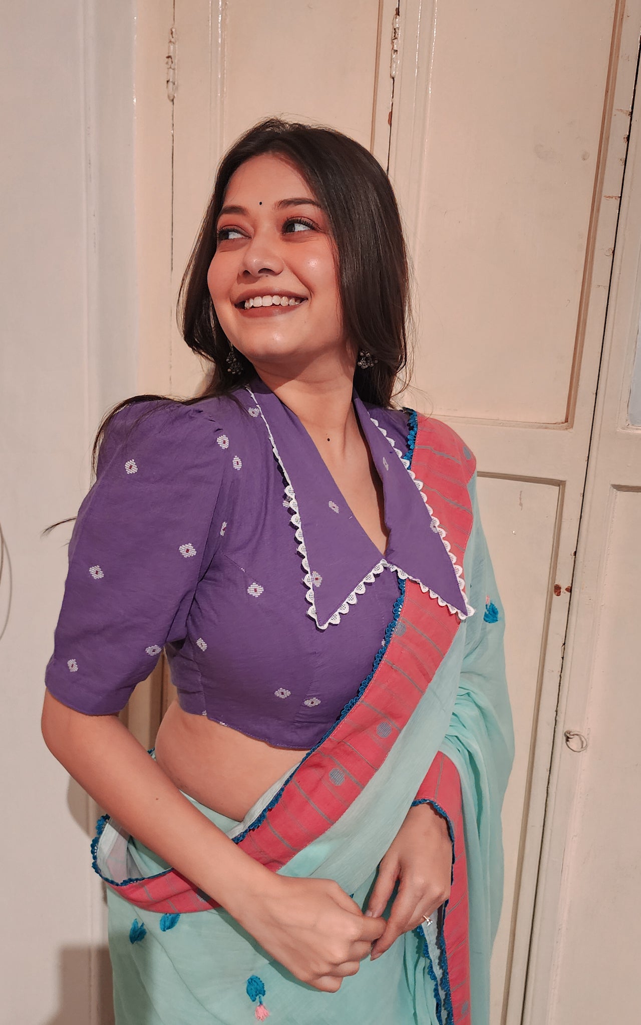 Violet Vogue Blouse
