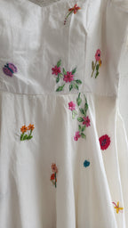 Spring Fable Dress -White