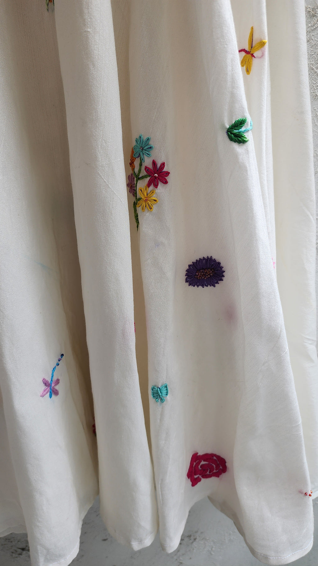 Spring Fable Dress -White