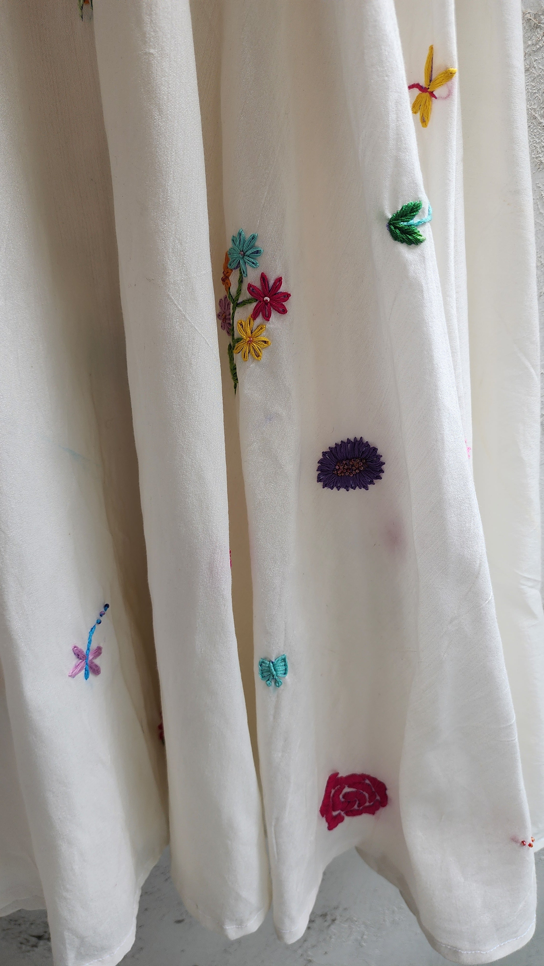 Spring Fable Dress -White