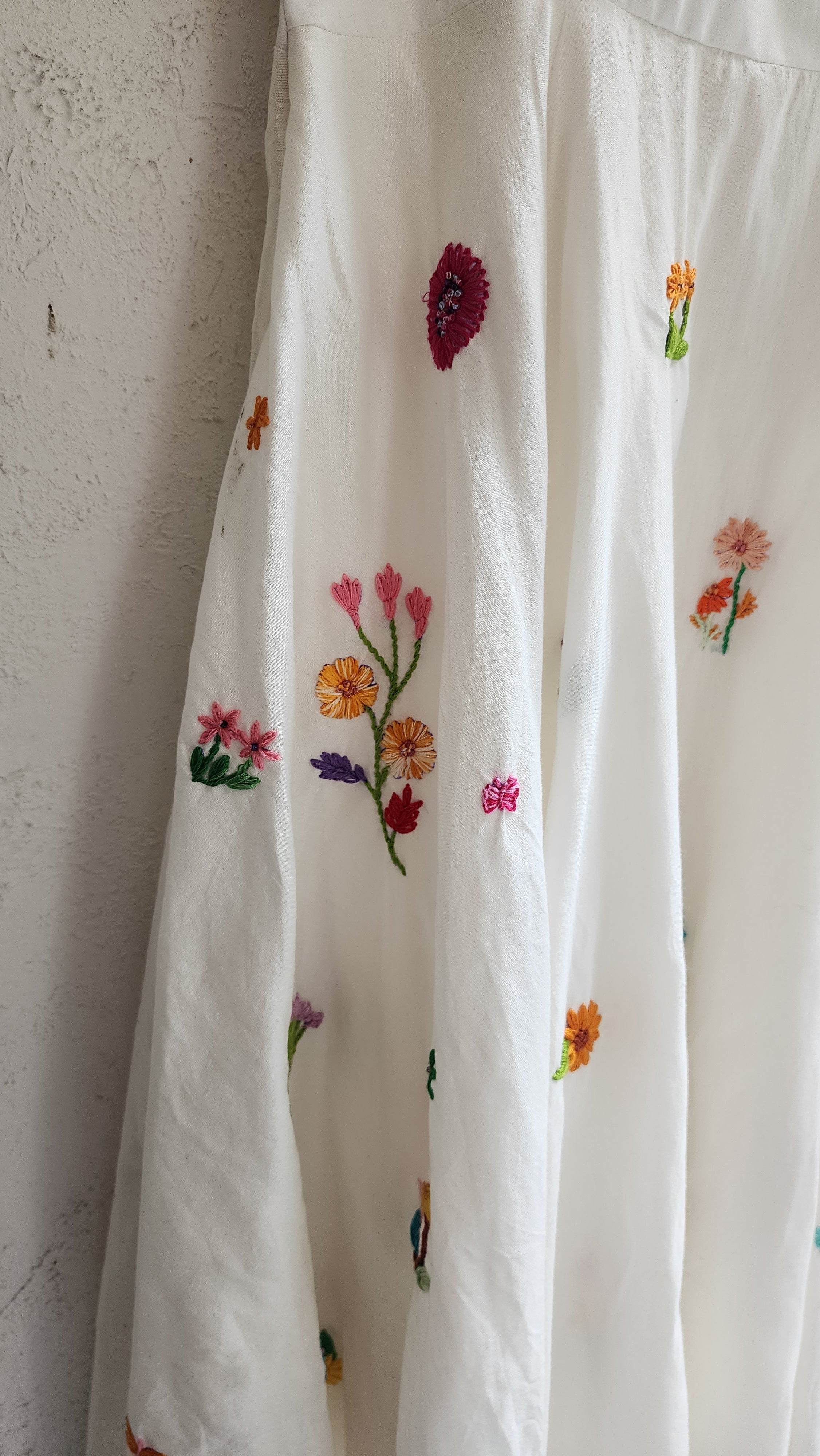 Spring Fable Dress -White