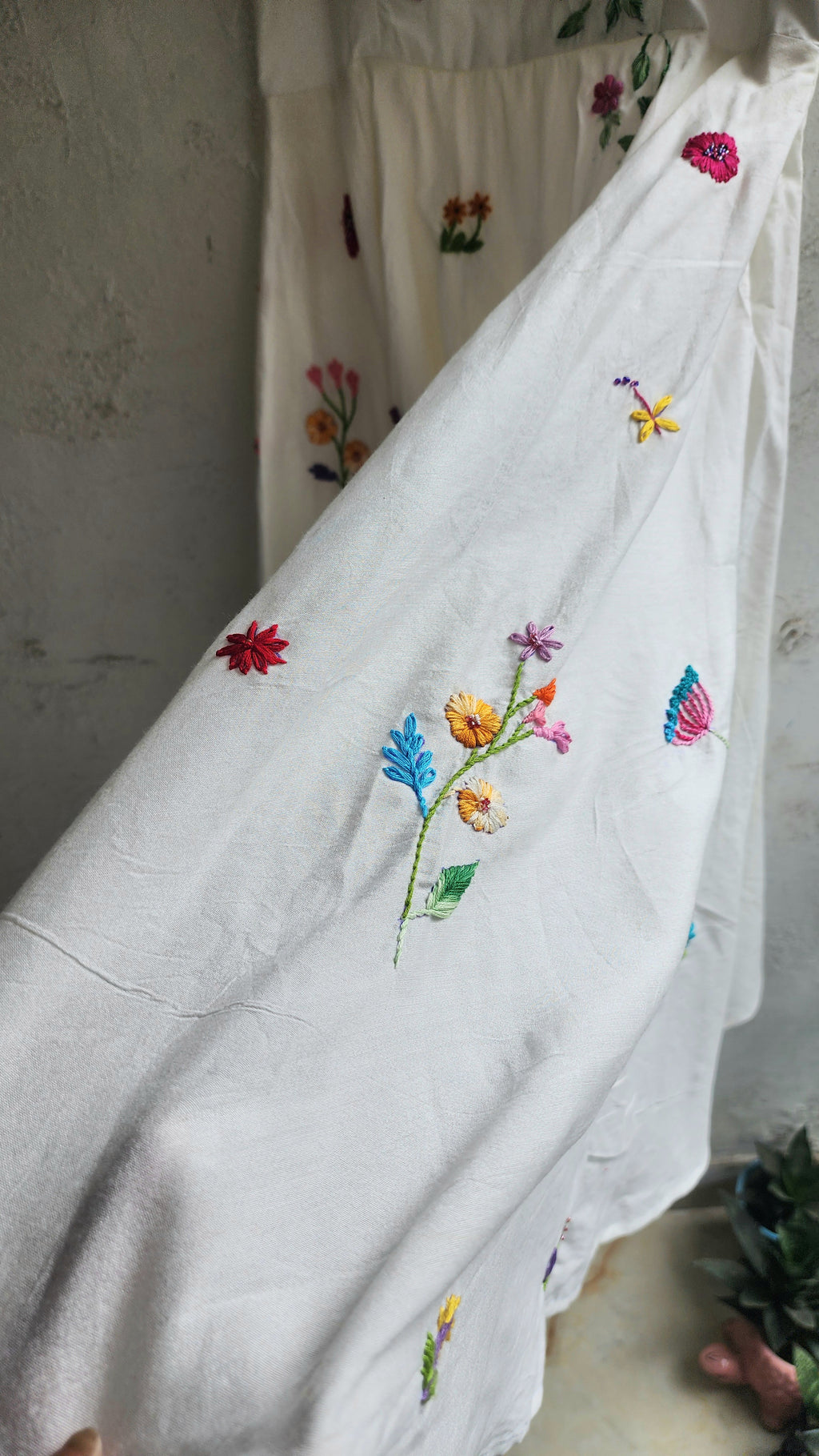 Spring Fable Dress -White
