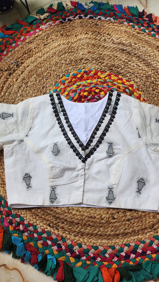 Ivory Mist Blouse